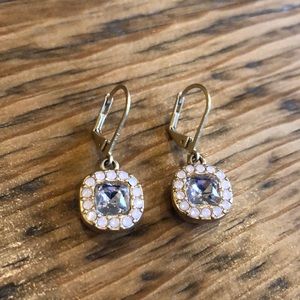 Lia Sophia rose gold earrings